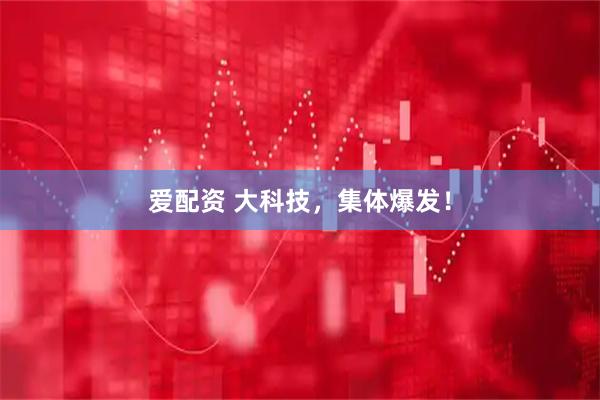 爱配资 大科技，集体爆发！