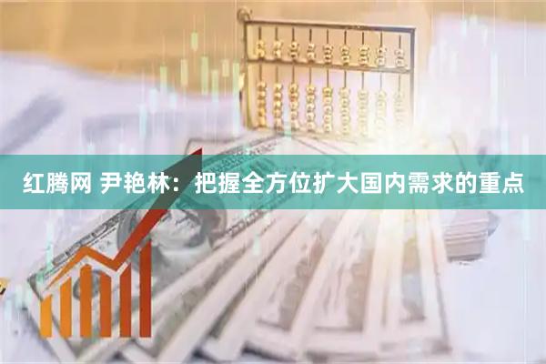 红腾网 尹艳林：把握全方位扩大国内需求的重点