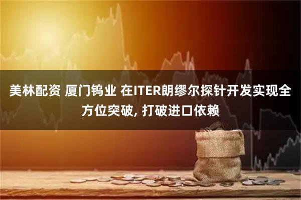 美林配资 厦门钨业 在ITER朗缪尔探针开发实现全方位突破, 打破进口依赖